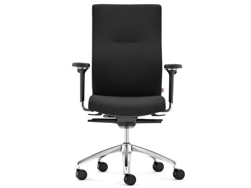 Bürostühle mit Armlehnen Schreibtischstühle schwarz, fm Büromöbel, Startup2