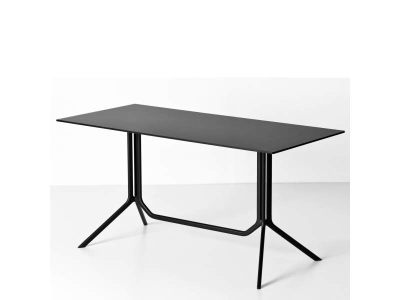 Schwarzer Klapptisch Klapptische Kristalia, Poule