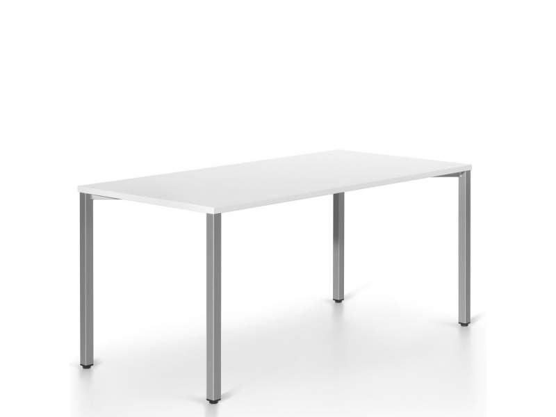 Schreibtisch modern weiße Tischplatte Arbeitstisch klappbar weiß| Büro Schreibtische | Klapptisch, SITAG, SITAGMOVE 4-Fuss