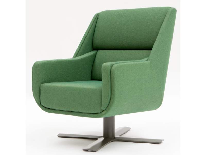 Lounge Sessel  Büro grüner Bürosessel BuzziSpace, BuzziMe Low