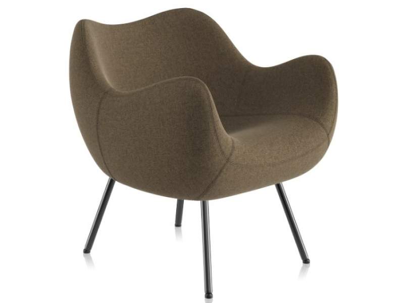 Design Loungesessel Cocktailsessel braun Loungemöbel, VZOR, RM58 Soft