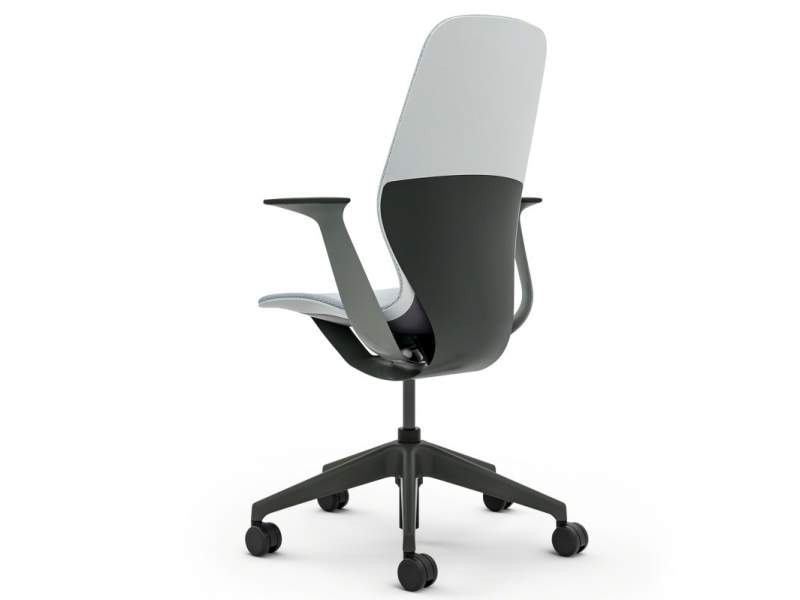 Steelcase SILQ Bürostuhl – rückwärtige Ansicht mit dynamischer Rückenlehne