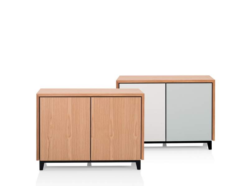 Sideboard Büro Schiebetürschrank Holz Schiebetürschränke Büroschrank Orangebox vari