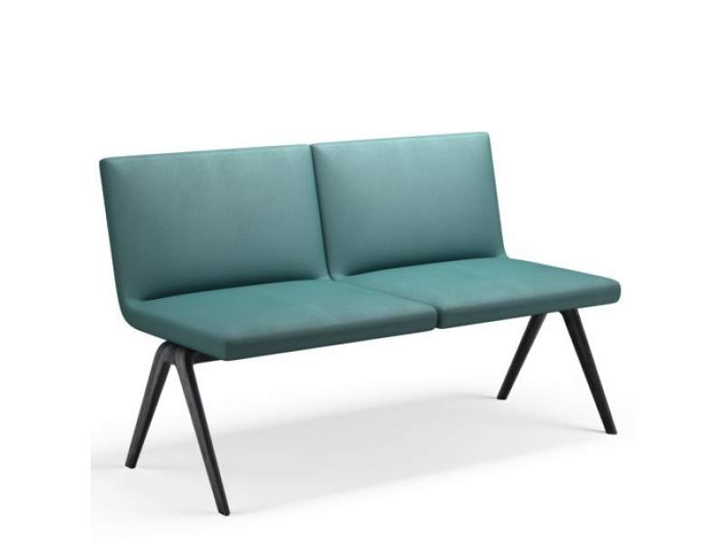 Sitzbank türkis Loungesofa Design Büro Loungemöbel türkis, Brunner, A-Bench