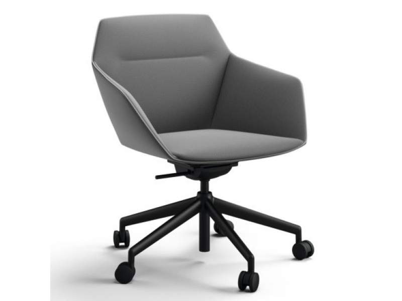 Bürostuhl grau Bürodrehstuhl, Brunner, ray soft Drehstühle