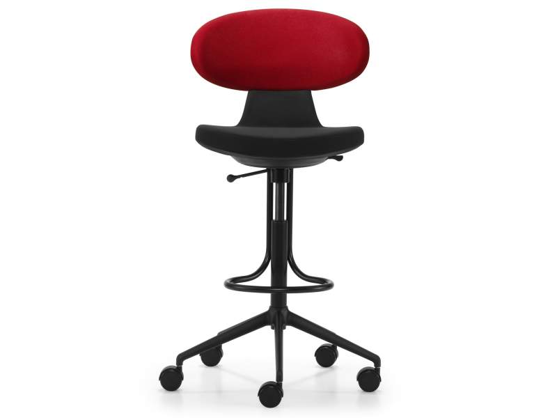 Bürostuhl hoch Bürodrehstuhl, Girsberger, Simplex 3D Counterstuhl