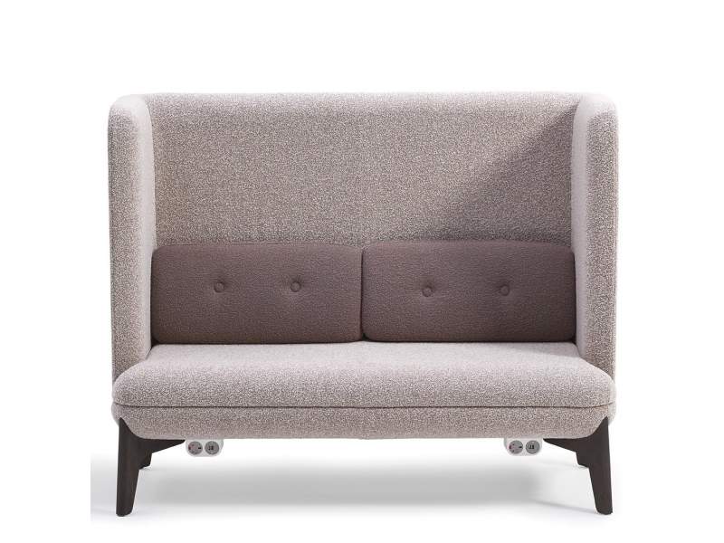 Sofa grau gepolstert Loungesofa Orangebox, Coze