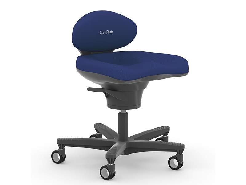 Bürostuhl blau Bürodrehstuhl, viasit, CoreChair