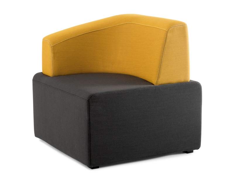 Möbel für Warte und Empfangsbereiche | Modulare Sitzelemente | Polsterhocker, Steelcase, B-Free