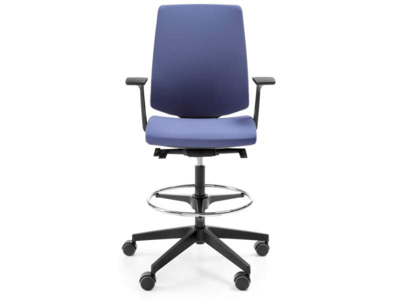 Drehstühle Büro ergonomisch Bürostühle mit Armlehnen, profim, LightUp Counterstuhl