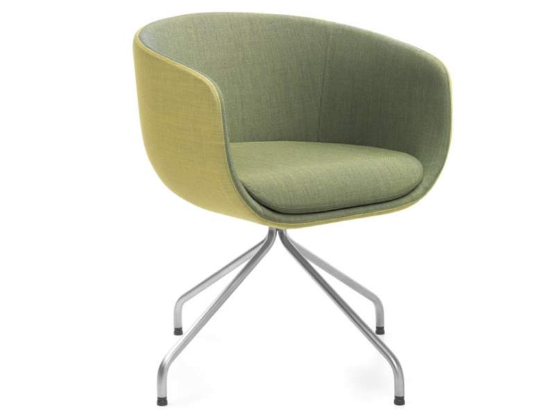 Loungesessel grün Stoff Bürosessel Design, profim, Nu