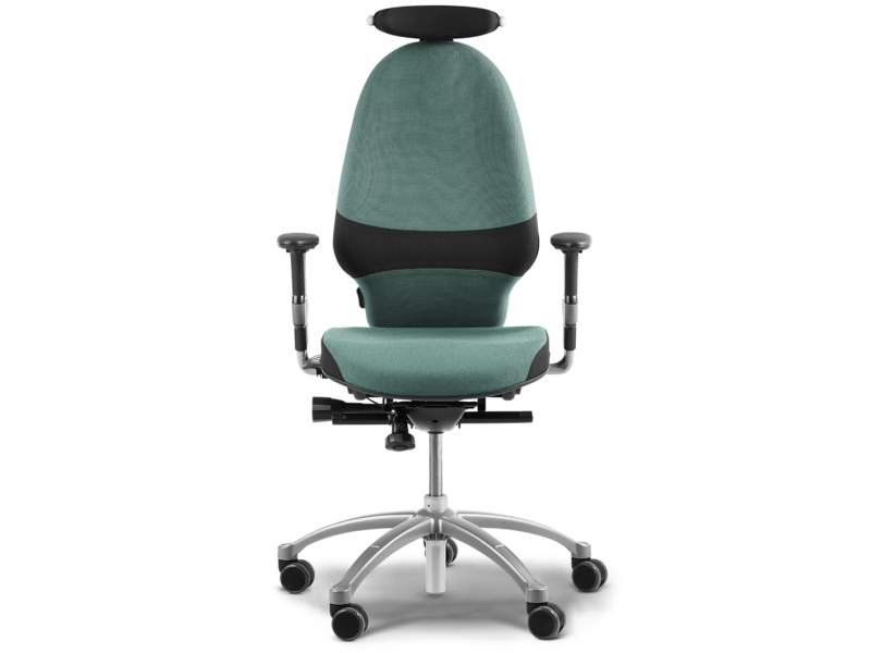 Drehstühle Büro ergonomisch Bürostühle mit Armlehnen mit Kopfstütze, Flokk, RH Extend