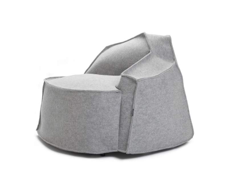 Clubsessel grau Cocktailsessel  Lounge Sessel Loungemöbel , offecct, Airberg