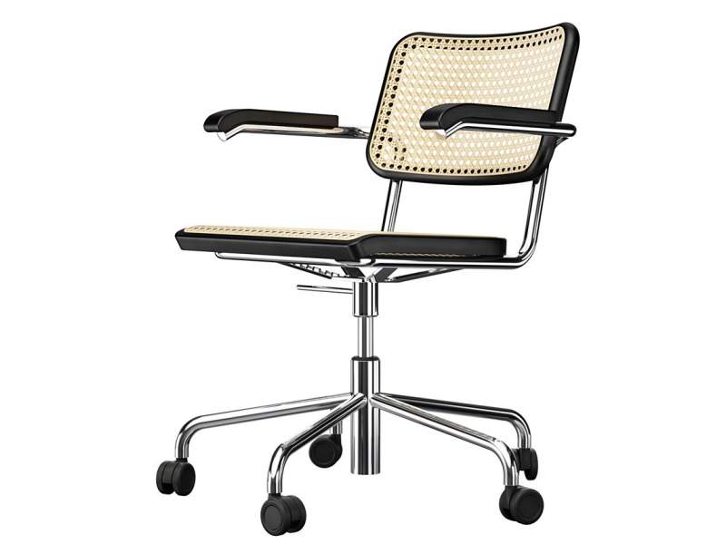 Drehstühle Vintage Bürostühle Designklassiker Thonet, S 64 VDR
