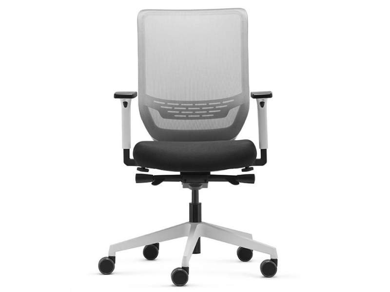 Drehstühle Büro ergonomisch Bürostühle mit Armlehnen, Trendoffice, to-sync work white