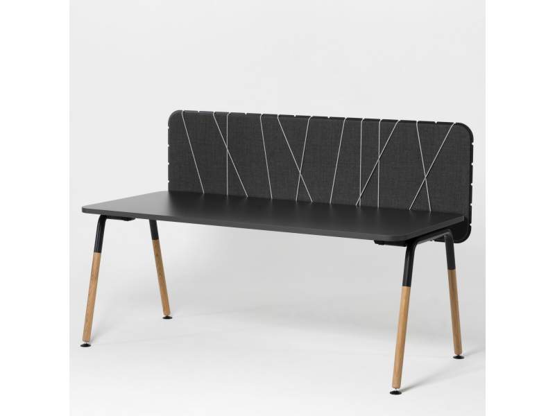 Pinnwand Schreibtischaufsatz schwarz Tisch-Organisations/Trennwandsysteme, Neudoerfler, MyMotion  Pinnwand