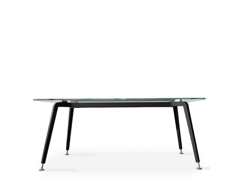 Glas Schreibtisch Tischplatte Glas Schreibtische moderne Büromöbel, Hiller, CQ table