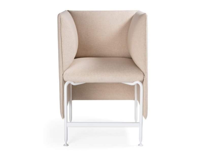 Design Clubsessel beige Büro Loungesessel moderne Loungemöbel, Materia, Alto