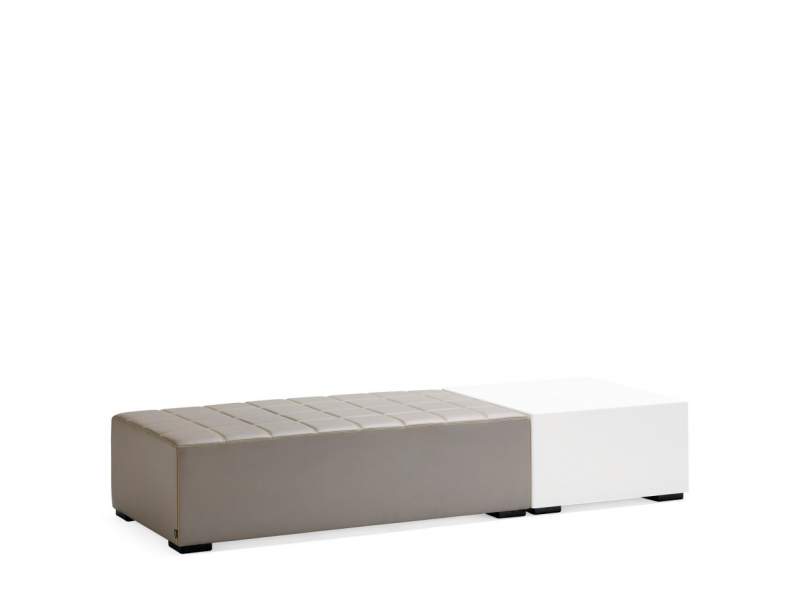 Modular grau Sitzinsel Monolog Bank Materia