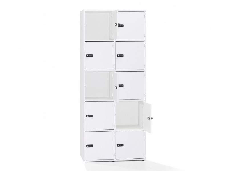 Schliessfachschränke Lockerschränke weiß Schliessfachschrank Sitag SITAGPORT Locker