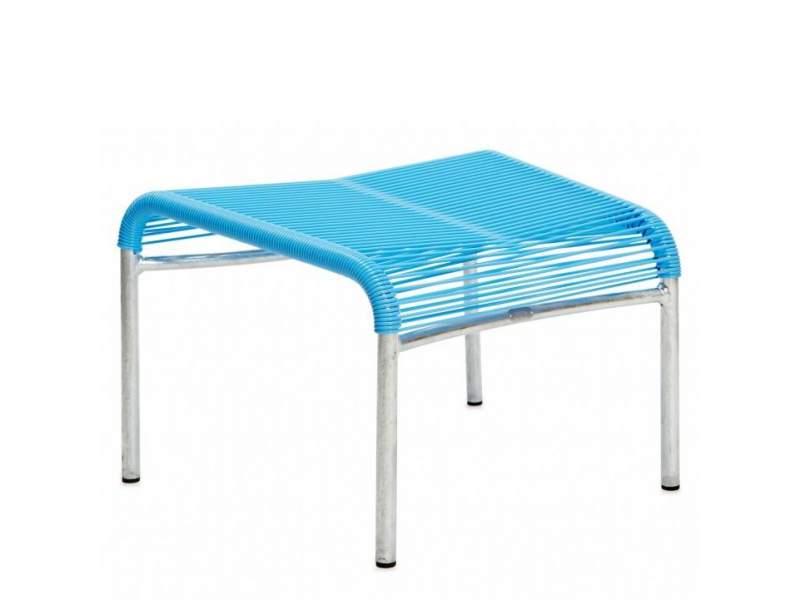blau Hocker Embru Altorfer Lounge Hocker