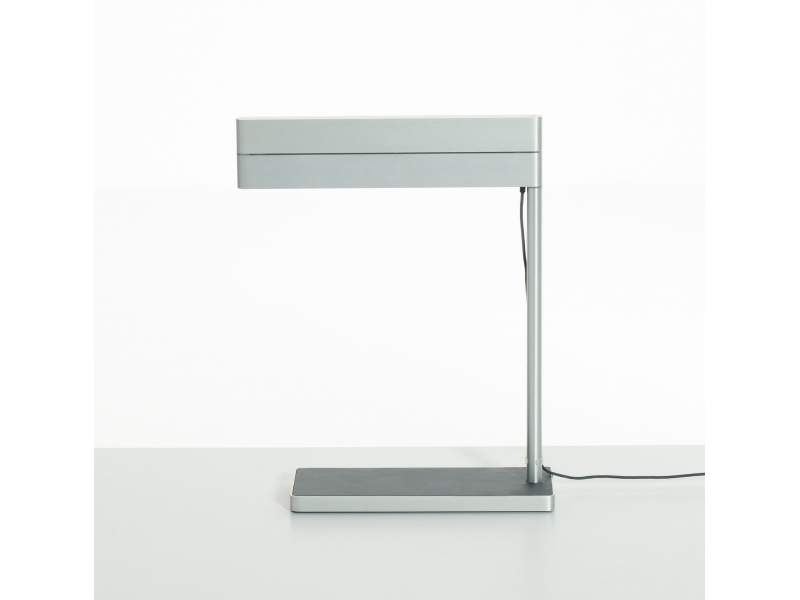 Schreibtischlampe LED Schreibtischlampen modern Tischlampen LED Tischleuchte Aluminium grau Teknion Sanna Lightbar