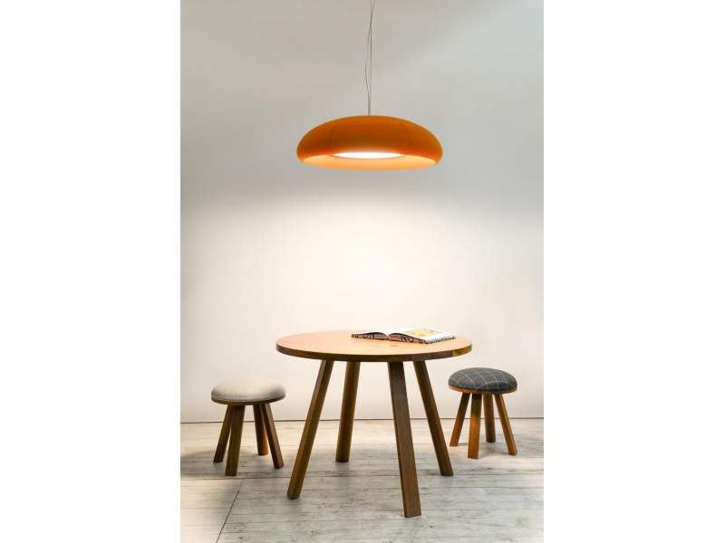 Akustik Pendelleuchten Design Pendelleuchte modern Bürolampe orange BuzziSpace BuzziDome