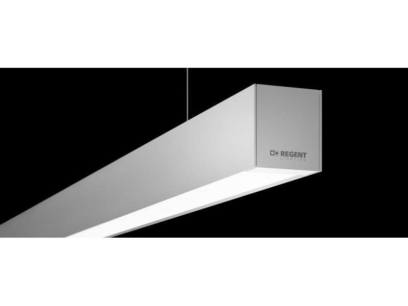 Pendelleuchten Design Pendelleuchte modern Bürolampe Aluminium Regent Channel S Up LED