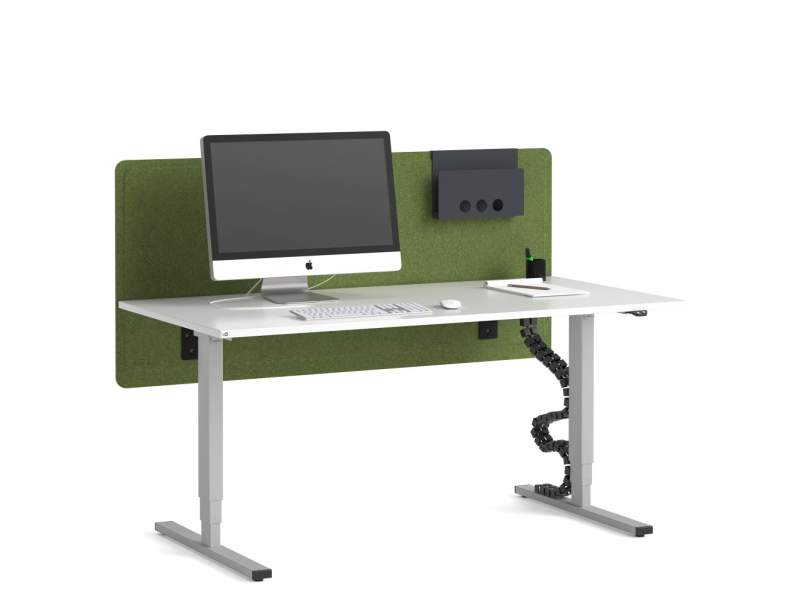 Sitz-Steh-Schreibtisch Lista Office LO LO Pure für ergonomisches Arbeiten