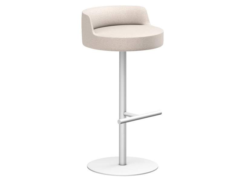 Barhocker beige Barstuhl Säulenfuss Brunner Banc