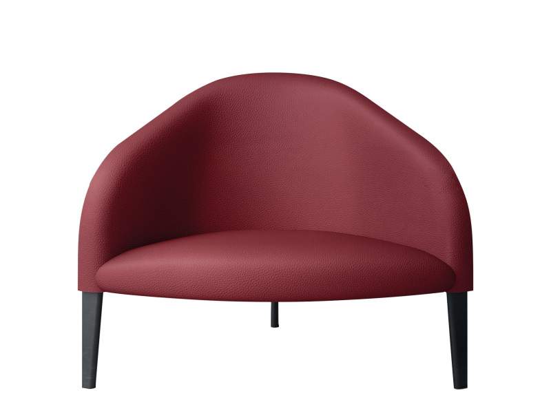 Loungesessel rot Clubsessel Lounge Loungemöbel Sessel Dreifuss Brunner cellular