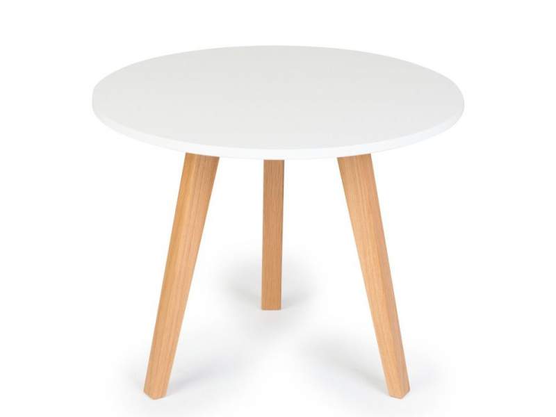 Designer Beistelltisch weiß Oval Beistelltische Holz K+N König + Neurath NET.WORK.PLACE ORGANIC BESPRECHUNGSTISCHE