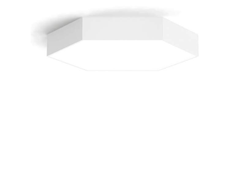 Akustik Deckenleuchten LED Deckenlampe Design Bürolampe Decke weiß XAL HEX-O