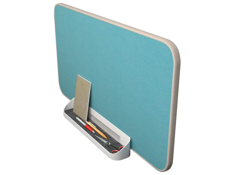 Schreibtisch Sichtschutz türkis Trennwände Raumteiler Trennwand Büro Stellwand Büro Steelcase Divisio Lateral Screen