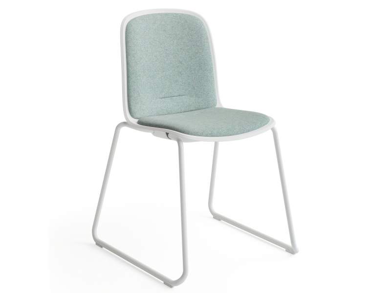 Besucherstuhl mit Kuffengestell Besucherstühle Cafeteria Stuhl Kantinen Stuhl Steelcase Cavatina
