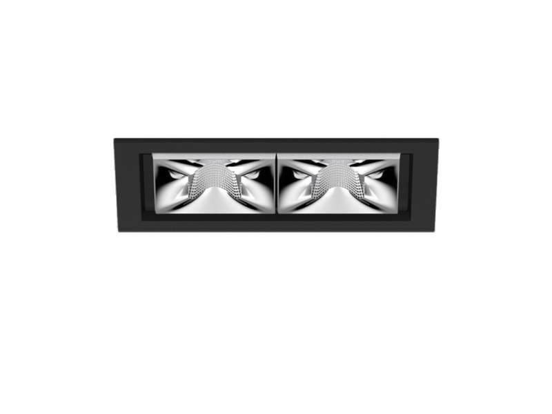 Deckenleuchten LED Deckenlampe Design Bürolampe Decke schwarz XAL Unico L2