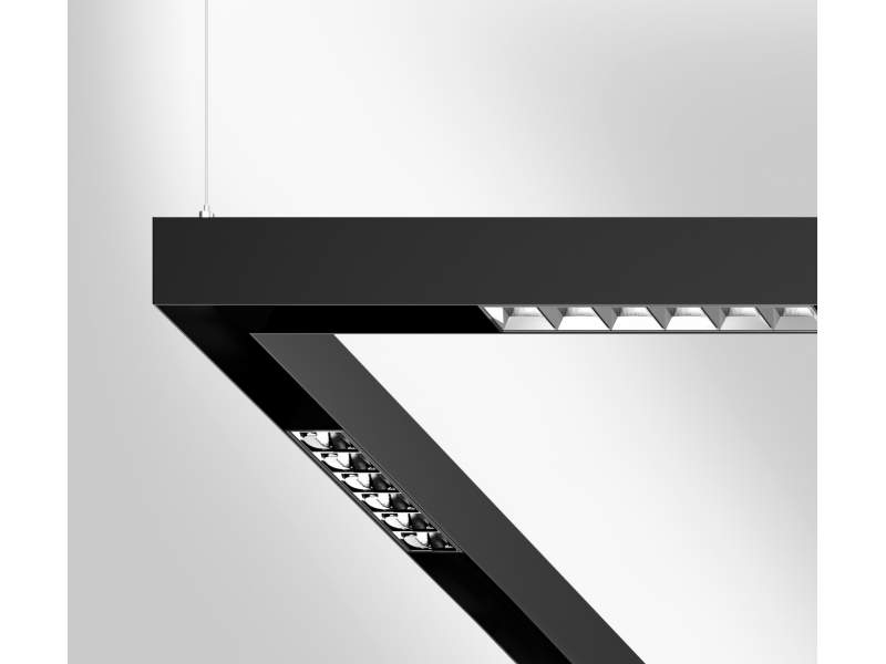 Lichtsysteme schwarz Pendelleuchten Design Pendelleuchte modern LED XAL Move it 45