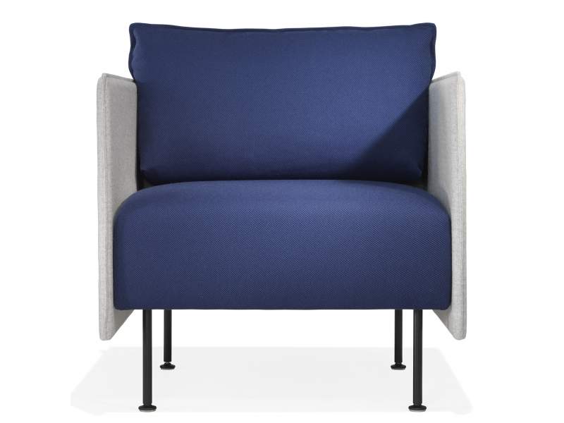 Loungesessel blau Sessel Lounge Kusch+Co 7900 Creva soft
