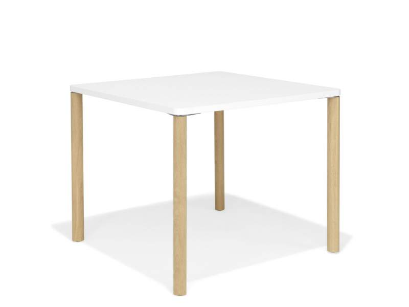 Flexible Konferenztische Büro Konferenztisch weiß Büromöbel Quadratisch Holz Kusch+Co 3600 Arn