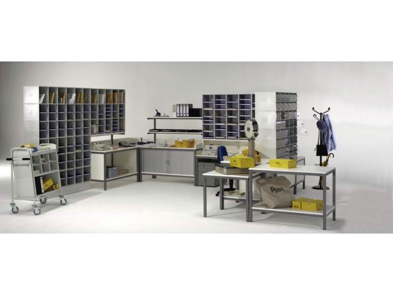 Regalschrank, styro, swissmail Postbüro
