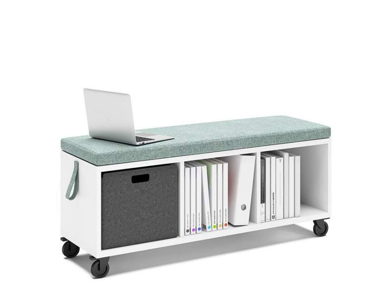 Rollcontainer für Sitzen Container mit Rollen Sitzmöbel Assmann Büromöbel Syneo Part Garderobe