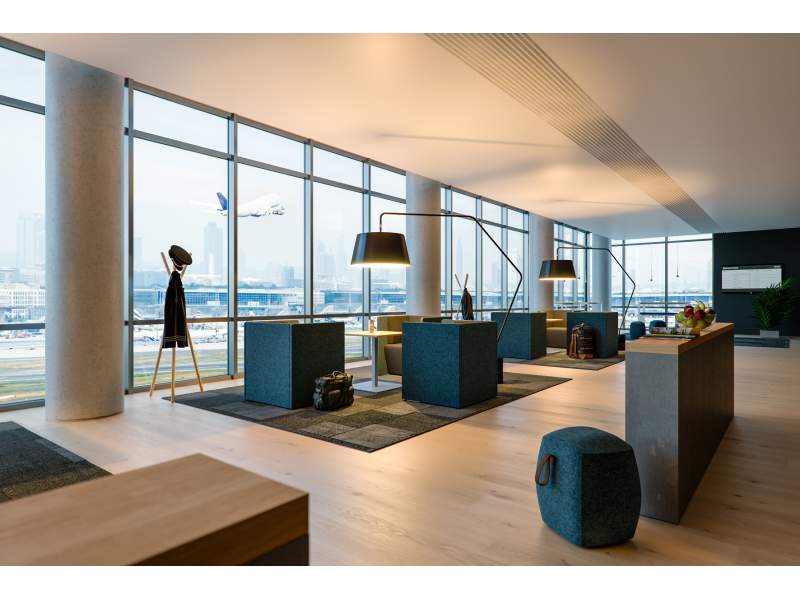 Loungemöbel Lounge Assmann Büromöbel Aufenthalt