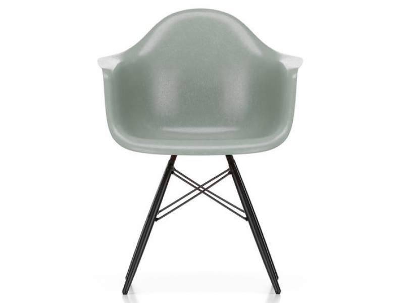 Designer Besucherstuhl mit Armlehnen Besucherstühle Konferenzstuhl Klassiker Konferenzstühle Vitra Eames Fiberglass Armchair DAW