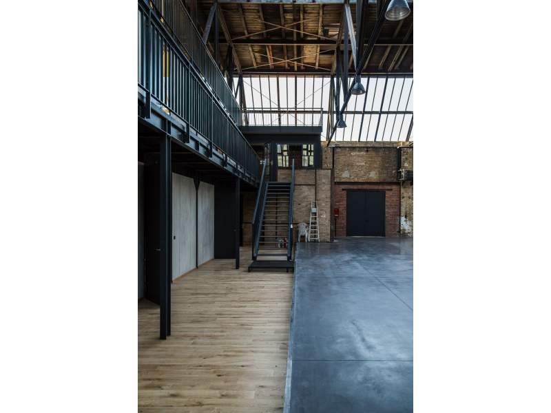 Büroplanung Rammstein - Berlin Merch Halle cpm architekten