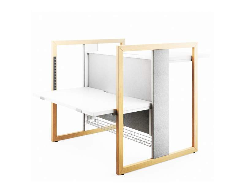 Elektrisch höhenverstellbarer Schreibtisch ergonomische Schreibtische weiss mit Reddot auszgezeichnet Mikomas Stand Up R
höhenverstellbar
Doppelarbeitsplatz