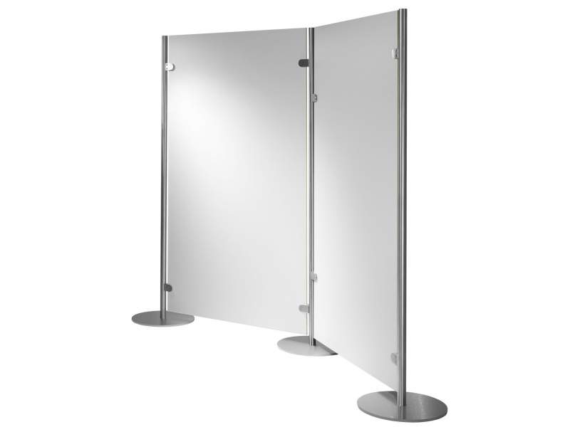 Trennwand Stahl Trennwände W. Keller Trennwand-System INOX-line