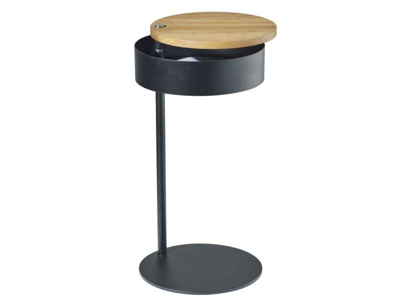 Beistelltisch Stahl pulverbeschichtet schwarz Beistelltische Pieperconcept Letto