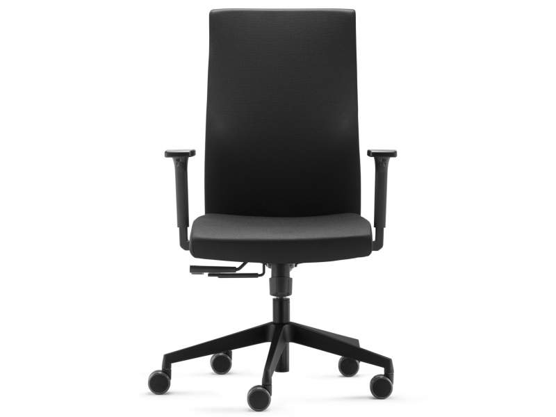 Bürostuhl schwarz Bürodrehstuhl mit Armlehnen Bürodrehstühle Trendoffice to-strike