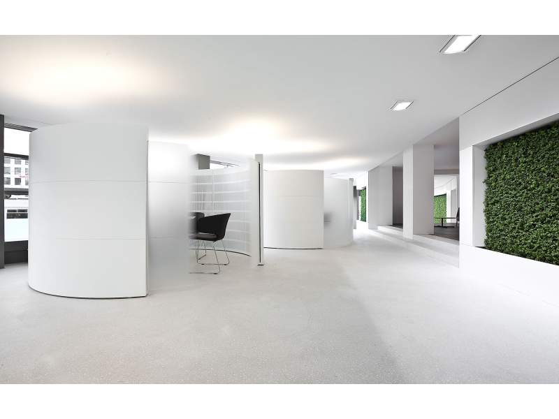 Moderne Bürogestaltung, Moderne Büroeinrichtung, Raiffeisenbank Bündner Rheintal Chur