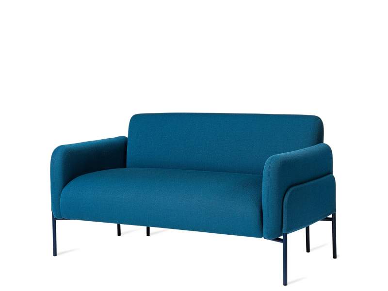 Sofa türkis Loungesofa Stoff Lounge Skandiform Bolero